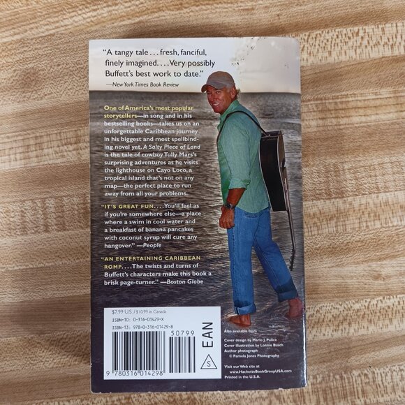 A Salty Piece of Land  Buffett, Jimmy  Mass Market Paperback Book  Used 2004 - Picture 2 of 10